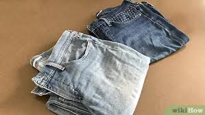 On the third time, wash it with 1 cup of vinegar in place of the detergent to help. 3 Ways To Dye Jeans Wikihow