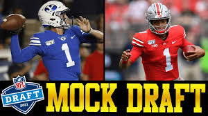 2021 Nfl Mock Draft Seven Round Mock Draft Youtube