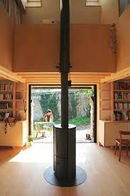 Thomery Amenagement D Une Maison Ossature Bois A Thomery Bibliotheques Cuisine Meubles Salles De B Poele A Bois Maison Ossature Bois Meuble Salle De Bain