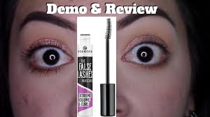 Extreme volume just got crazy! Review Demo Essence The False Lashes Mascara Extreme Volume Curl Youtube