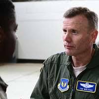 U.S. Air Force Col. Noel Bradford, 100th Operations