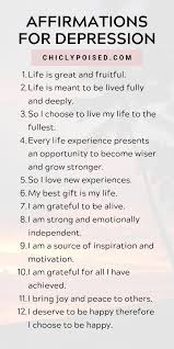 Positive Affirmations List Chiclypoised In 2020 Positive Self Affirmations Affirmations Positive Affirmations Quotes