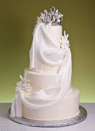 Winter Drape Cake By Jacques Fine European Pastries Winter Wedding Cake Winter Wedding Silver Cake