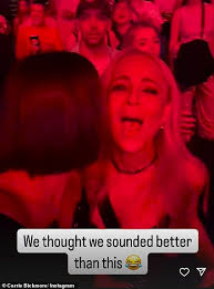 Carrie Bickmore looks worse for wear as she parties it up at Dua Lipa's  Melbourne show amid swirling romance rumours with Tommy Little