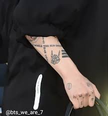 Years later, jungkook has numerous tattoos on his body, including one dedicated to the fandom, army. T Ptd On Twitter Jeon Jungkook Tattoos In Hd Im Not Ok Bts Bts Twt Jungkook Bangbangcon Thelive