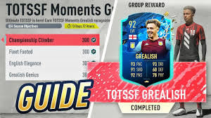 Manchester city are looking to offload youngster lukas nmecha to raise funds in an effort to sign tottenham hotspur's harry kane and jack grealish of aston villa this summer. Jack Grealish Fifa 20 Objectives How To Complete His Ultimate Totssf Moments
