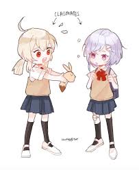 Character klee (genshin impact)character qiqi (genshin impact). Klee And Qiqi In 2021 Character Design Chibi Anime