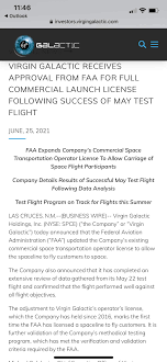 The latest price target for virgin galactic hldgs (nyse: Fahhxff7tfqqwm