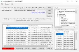 First, you need to make your file available via a public link. G Drive Linker Creates Direct Download Links For Google Drive Files