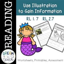 R L 2 7 Illustration To Text Worksheets Teaching