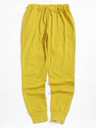 Black And Yellow Cargo Pants Solid Color Zipper Pocket Hip Hop Jogger Pants Army Green Black Ruby Red Sun Yellow Sponsored Hip Hop Jogg Hip Hop Joggers Jogger Pants Fashion Pants