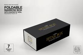 Top view of open black packaging box on isolated white background. Branding Mockup Free Psd Free Mockups Psd Template Design Assets