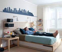 While searching for boys' room decor, try to keep your son's interests top of mind. Ikea Teenage Bedroom Ideas Boy Novocom Top