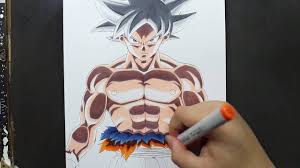 He is awarded one wish from the super dragon balls, and restores the erased universes. Metodo Fan Art 2 0 Speed Drawing Goku Ultra Instinct Dragon Ball Super Facebook