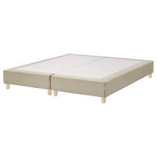 Espevar Somier De Laminas Funda Natural 180x200 Cm Ikea En 2020 Somier Base Colchon Colchones