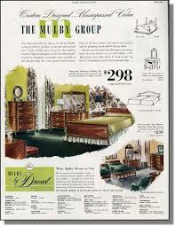 1950 Mulby Group By Drexel Bedroom Furniture Print Ad Patio Furniture Redo Retro Room Vintage House