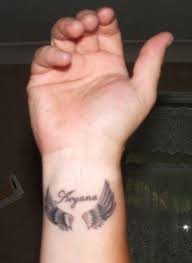 Angel wings, angel wings tattoo, religious tattoo, symbol tattoo, wrist tattoo, wrist tattoo idea. Small Angel Wings Tattoo Design On Wrist Tattoobite Com Wing Tattoo Designs Tattoo Designs Wrist Small Angel Wing Tattoo