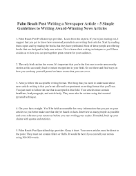 Business newspapers writing a news article can be quite tricky, so avoid the common pitfalls and use our comprehensive guide (with examples included) as your reference. Palm Beach Post How To Read A Newspaper Article To Improve English 1