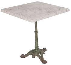 French English 19th Century Antique Furniture Fireside Antiques Square Marble Table Bistro Table Marble Bistro Table