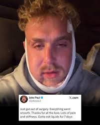 Speedy recovery lil bro #JakeJoshua