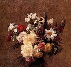 A Basket Of Roses By French Artist Henri Fantin Latour 