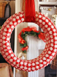 This chocolate candy dessert is easy to make and festive looking, perfect for the holiday but delicious any time of year. Peppermint Candy Wreath Hgtv