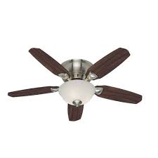 Hunter 44 In Louden Brushed Nickel Ceiling Fan Would Be Really Pretty In The Livingroom And It Ceiling Fan Ceiling Fan With Light Brushed Nickel Ceiling Fan