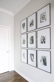 A Gray Guest Bedroom With Blush Accents The Diy Playbook Gallery Wall Frames Gallery Wall Hallway Gallery Wall