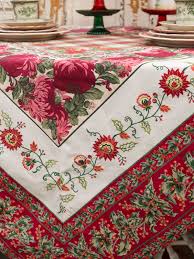 Christmas Patchwork Tablecloth What S New Linens Kitchen Beautiful Designs By April Cornell Christmas Patchwork Patchwork Tablecloth Christmas Linen