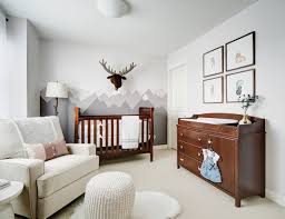 The woodland nursery decor theme in reeves's room makes it one of my favorite places in the that pinterest inspo board became this rustic woodland nursery board after i found out i was pregnant 75 Beautiful Nursery Pictures Ideas Style Rustic April 2021 Houzz