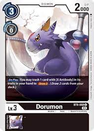 Dorumon - X Record - Digimon Card Game
