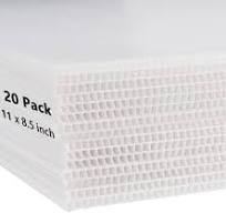 Amazon.com : MOUYAT 20 Pack 11 x 8.5 Inch Corrugated Sheet ...