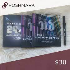 Urban Decay 24 7 Glide On Eye Pencil Sample Bundle Urban Decay Eye Pencil Makeup Eyeliner