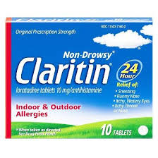 Claritin Non Drowsy 24 Hour Relief Allergy Medicine Claritin Allergy Medicine Allergy Medication