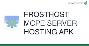 Hye minecraft server hosting works on any android devices (requires android 4.0 or later). Frosthost Mcpe Server Hosting Apk 16092600 Android App Download