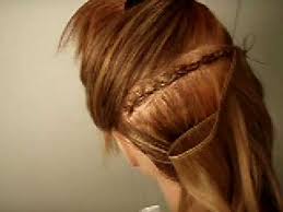 As your hair grows, the extensions grow out. How To Sew On A Track Hair Extensions Beginners Youtube