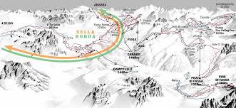 460 lifts & 1220 km of groomed trails: Val Di Fassa Ski Holidays And Ski Resorts Neilson