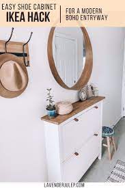5% coupon applied at checkout. Easy Shoe Cabinet Ikea Hack For A Modern Boho Entryway Lavender Julep Ikea Shoe Cabinet Ikea Shoe Ikea Shoe Rack