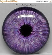 Purple Hand Painted Glass Eye Cabochon 25mm Round Glass Eye Human Eye Fantasy Jewelry Supplies Fantasy Steampunk Sc Jewerly Making Supplies Eye Texture Eye Art