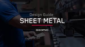 Sheet Metal Design Guide Geomiq