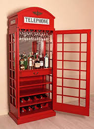 They are also found in bars and restaurants around the world adding a little touch of britain. White Star Drinks Cabinet Telephone Box In Retro Style Red Ep12r Buy Online In Faroe Islands At Desertcart Productid 51999071