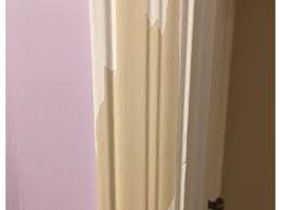 I wish i had a picture for you; Paint Peeling From Wall Trim What To Do