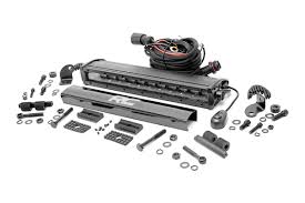12 Inch Single Row Cree Led Black Series Light Bar 70712bl Rough Country