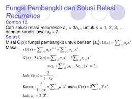 26102019 di dalam logika matematika terdapat dua jenis. Contoh Soal Dan Pembahasan Fungsi Pembangkit Matematika Diskrit Peranti Guru