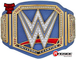 Now that it is on smackdown, it works. Blue Universal Championship Wwe Toy Wrestling Belt By Mattel