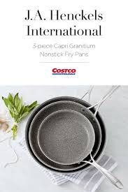 Made With 99 9 Pure Aluminum This J A Henckels International 3 Piece Capri Granitium Nonstick Fry Pan S Cookware And Bakeware Fry Pan Set Functional Kitchen