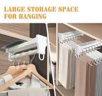 Amazon.com: Alise Pull Out Clothes Hanger Rack for Closet ...