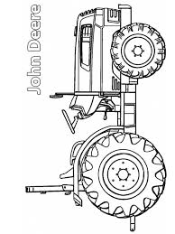 John deere tractor colorings simple to print free sheets farm. John Deere Tractor Coloring Page 1001coloring Com