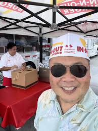 In N Out Burger Event Experience with Free Hats
