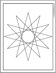 Just print, color and hang these christmas mandalas for your own handmade christmas ornaments!also see my angel christmas ornaments to prin. 70 Geometric Coloring Pages To Print Pdf Digital Downloads